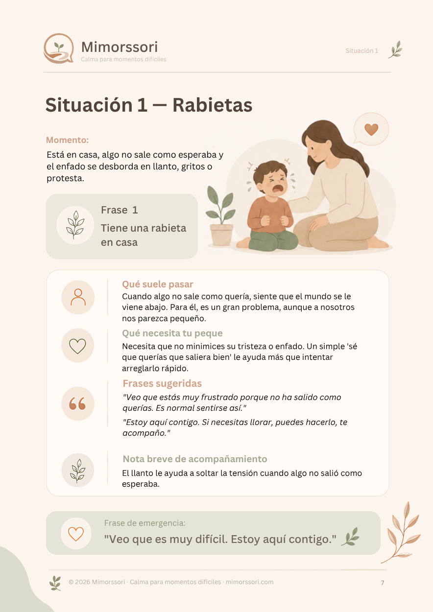 Página de ejemplo: crianza positiva no es permisividad