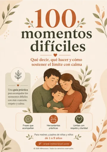 Portada de la guía 100 momentos difíciles