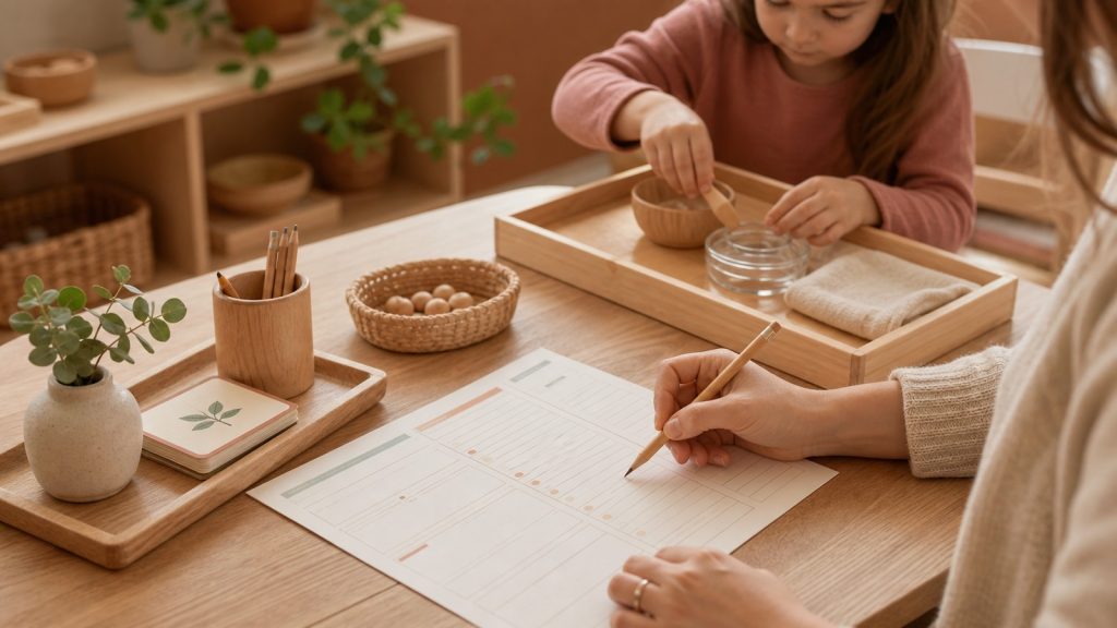 generador de pauta Montessori: guía práctica Mimorssori