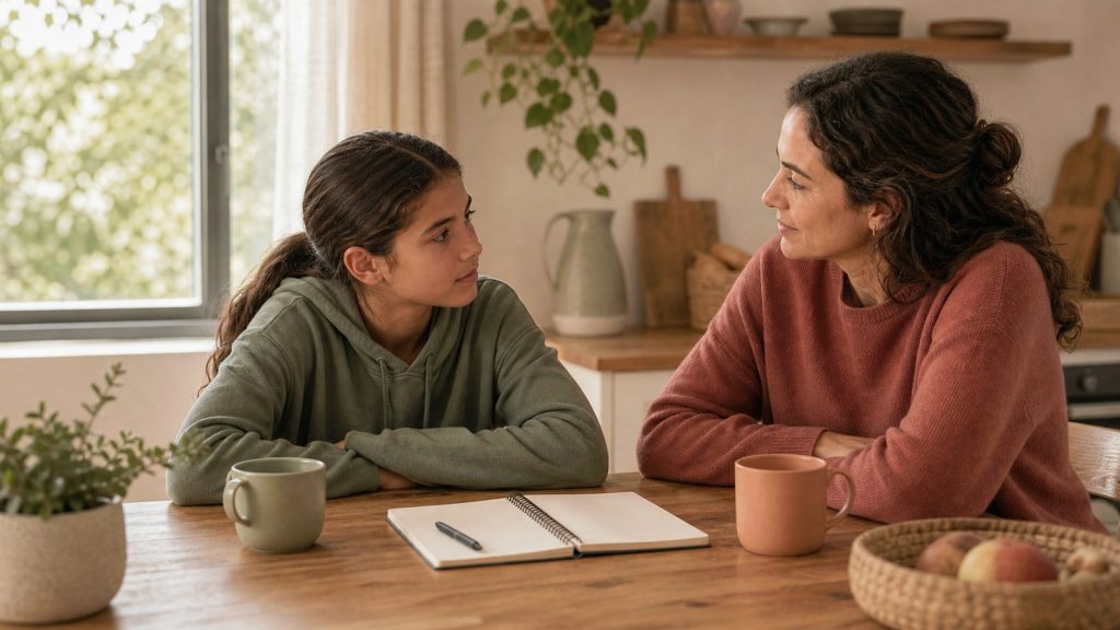 Adolescente analizando opciones para desarrollar pensamiento crítico y resolución de problemas