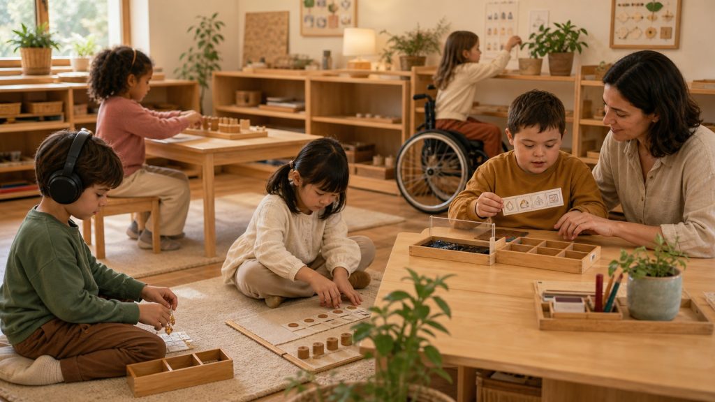 inclusión en el método Montessori: guía práctica Mimorssori