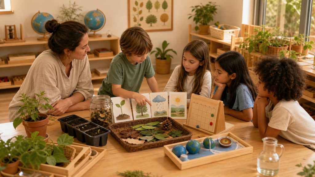 educación ambiental en el currículo Montessori: guía práctica Mimorssori